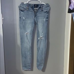 High-rise jeans